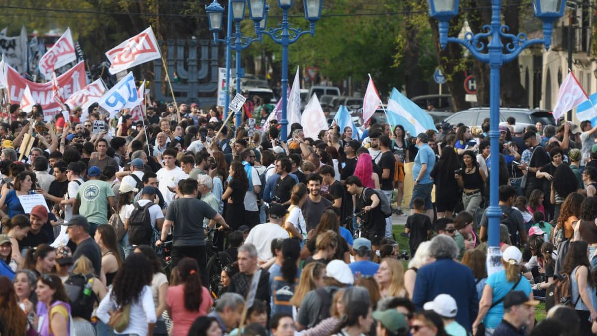 Cuarta marcha universitaria por el financiamiento: la transferencia a universidades cayó 45% en 3 años