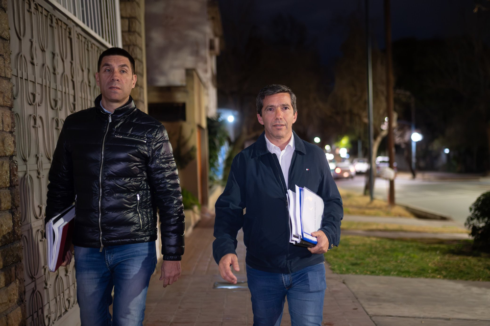 Facundo Correa LLano y Andrés Lombardi.