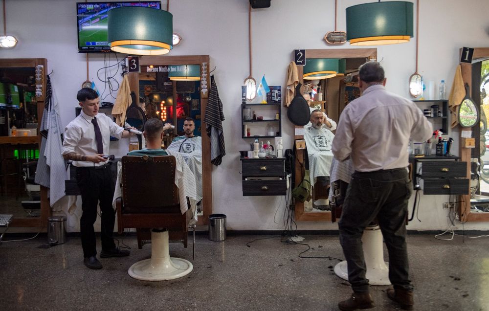 Las barberías son un negocio y una salida laboral