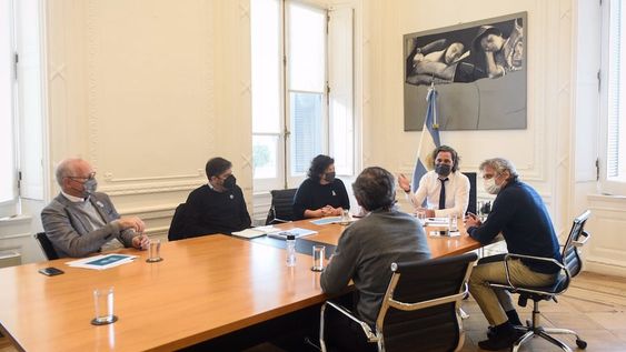 El jefe de Gabinete mantuvo una reunión con los representantes políticos y sanitarios de la provincia y de la Ciudad de Buenos Aires Foto: Gentileza / Gobierno de la provincia de Buenos Aires