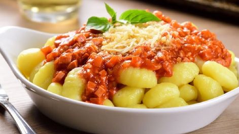 Receta de ñoquis de papa caseros - Imagen ilustrativa / Web