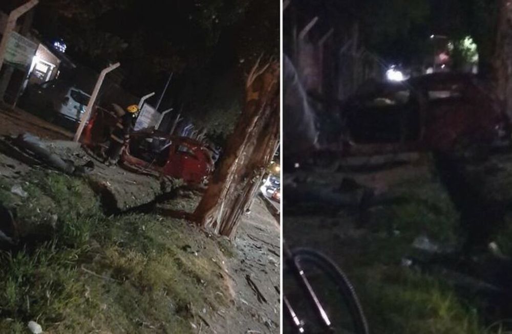 Murió el joven que se había estrellado con su auto contra un árbol en Maipú