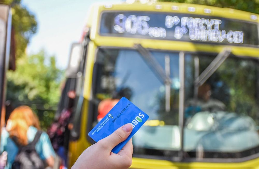 Aumento la tarifa de transporte público.