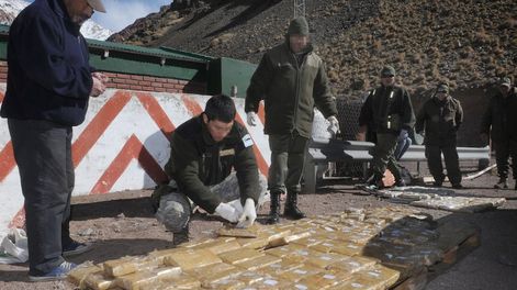 Los Andes | La banda condenada intentó ingresar 300 kilos de marihuana a Mendoza. Imagen ilustrativa / José Gutiérrez - Los Andes