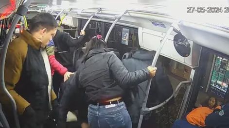 Los Andes | Ocurrió en una unidad de la línea 68 - Captura de video