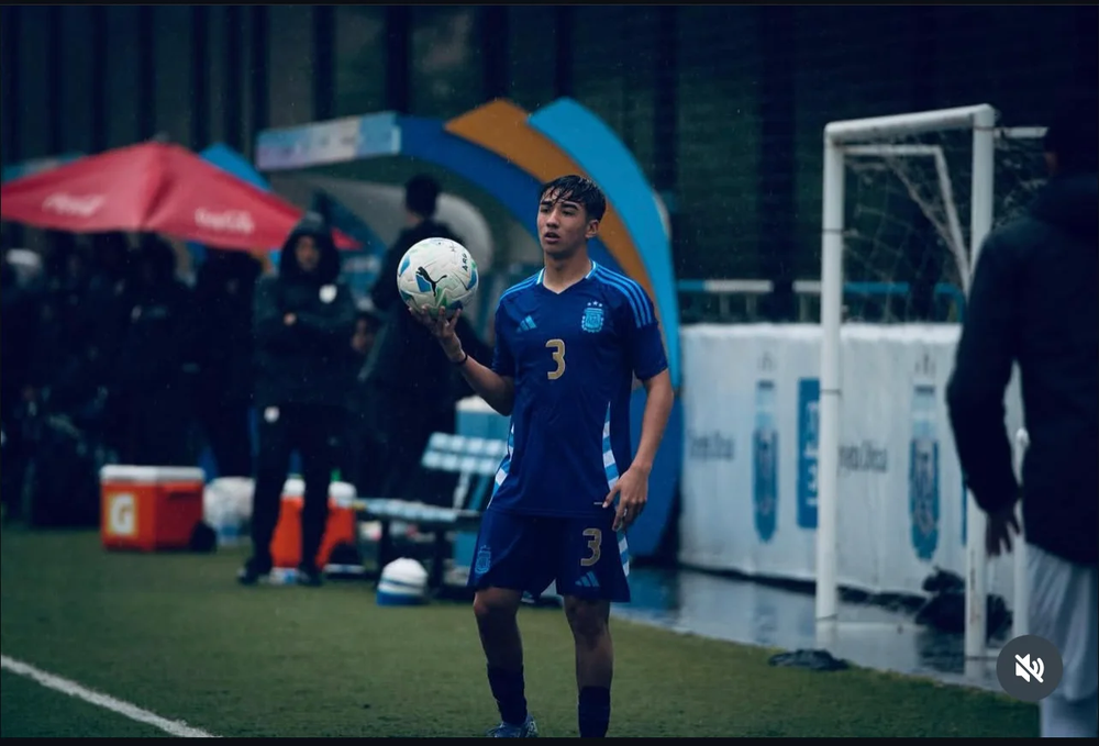 Juani López a la Selección Argentina Sub 17