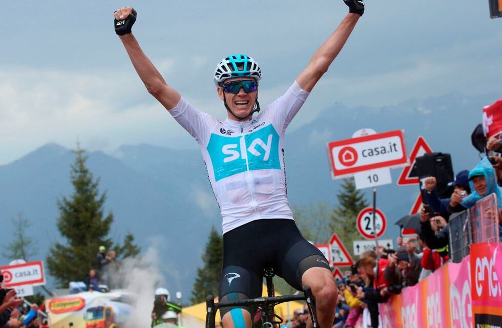 Froome resucitó con victoria en el Giro de Italia y Yates mantiene la maglia rosa