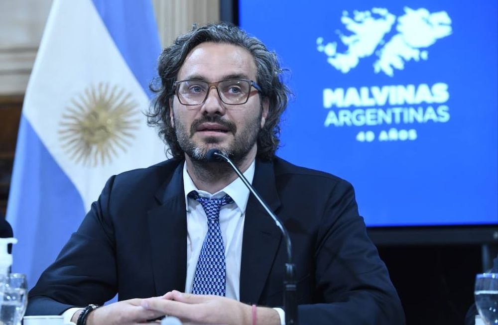 El canciller argentino volvió a menterse en la interna del Frente de Todos y opinó sobre la reelección de Alberto Fernández (Foto: Comunicación Senado)