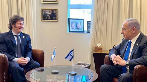 Milei se reunirá con Benjamin Netanyahu en Nueva York