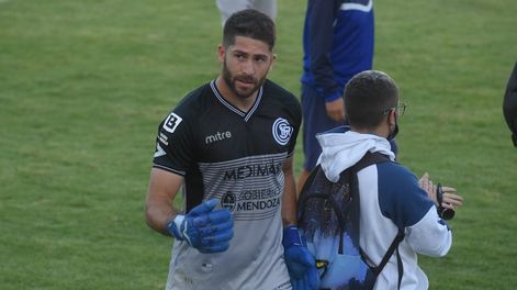Cristian Aracena, arquero y capitán de la Lepra. / Los Andes