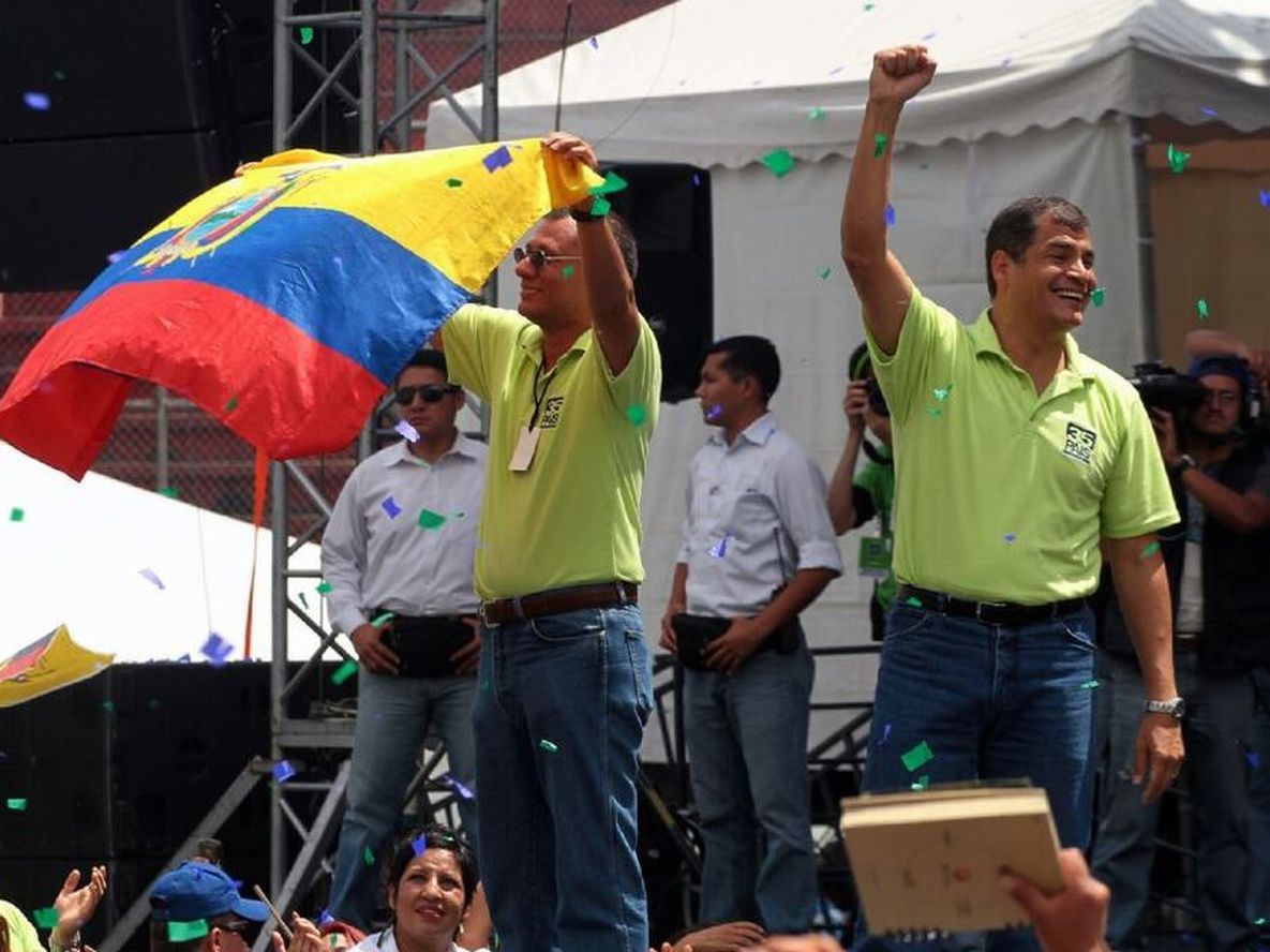 Correa va por la reelección en Ecuador