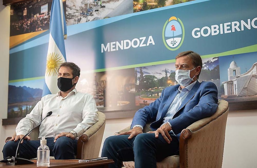Suárez está convencido de que imponer restricciones en Mendoza romperá la economía y no mejorará la situación sanitaria. / Foto: Gobierno de Mendoza