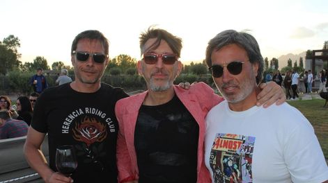 Pablo Durigutti, Diego Frenkel y Héctor Durigutti.