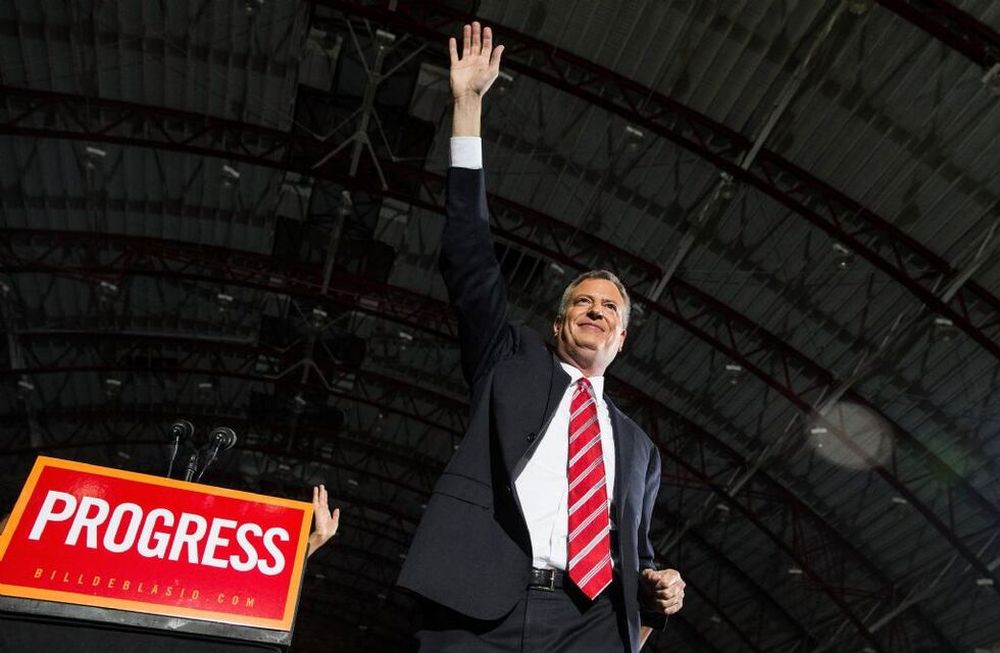 Nueva York gira a la izquierda y consagra al demócrata De Blasio como su nuevo alcalde