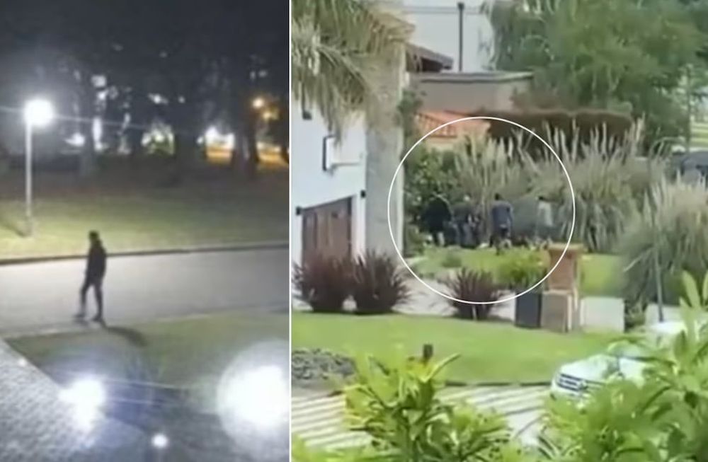 Los vecinos de un country atraparon y golpearon a un ladrón que había robado en varias casas. Captura: X