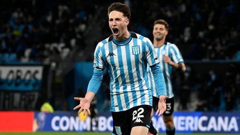 Racing Club se lució ante el Huachipato y sacó pasaje a los cuartos de final de la Copa Sudamericana. (Fotobaires)