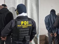 Los dos sujetos detenidos en Palmira. Gentileza Ministerio de Seguridad.&nbsp;