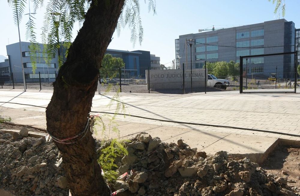 El edificio donde funcionará la Suprema Corte de Justicia en el Polo Judicial, detrás de la cárcel de Boulogne Sur Mer. Foto: Jose Gutierrez /Los Andes.