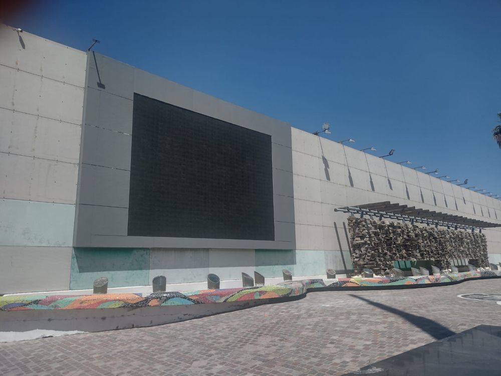 Se viene la nueva pantalla gigante del Paseo de la Patria, en San Martín