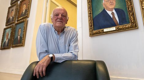 Jaliff va casi diariamente a la Legislatura para dar asesoramiento. | Fotos: Marcelo Álvarez / Los Andes