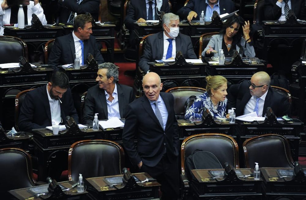 Sesión en el Congreso de la nación para tratar la deuda con el FMI .EspertFoto Federico Lopez Claro