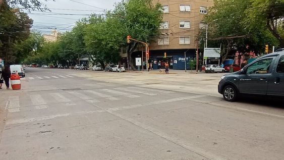 Quedó habilitado el cruce de José V. Zapata y San Juan en Ciudad