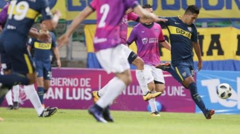 Boca goleó en San Luis y despidió el semestre con una sonrisa