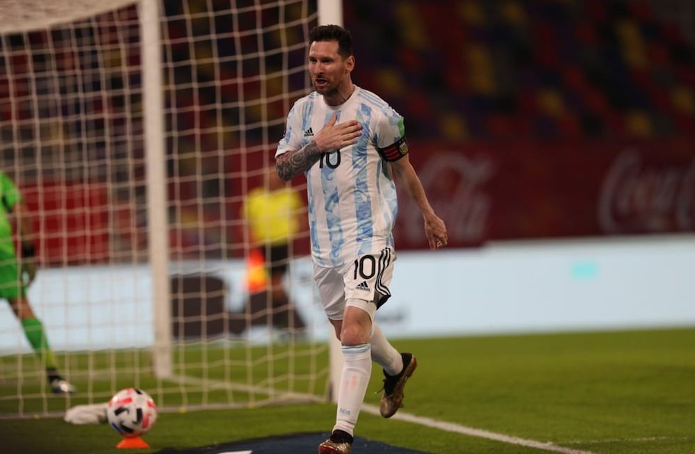 El capitán Lionel Messi habló en conferencia de prensa a horas del debut de la Selección en la Copa América 2021. / Gentileza.