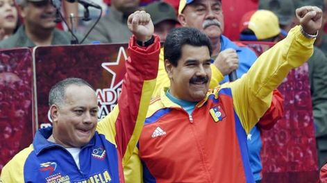 Diosdado Cabello y Nicolás Maduro. / archivo