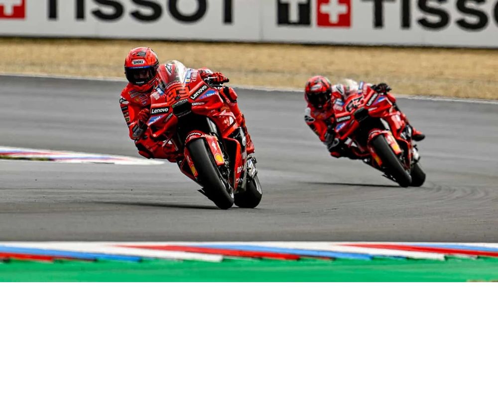 MotoGp. Marc Márquez arrancó su nueva etapa con Ducati y es puntero absoluto