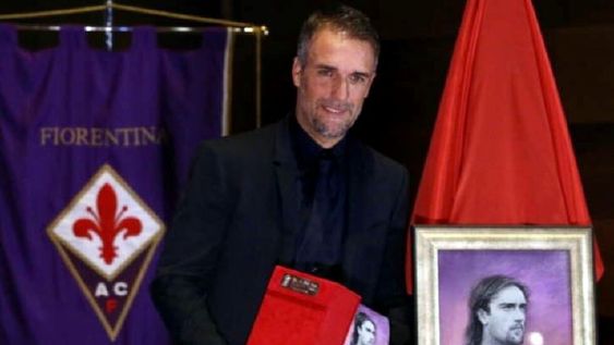 Batistuta ingresó en el Salón de la Fama de la Fiorentina
