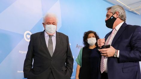 Los Andes | Ginés González García renunció por el escándalo del vacunatorio VIP y Alberto Fernández designó a Carla Vizzotti como nueva ministra de Salud. / Foto: Presidencia