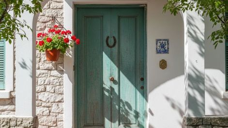 La correcta orientación y ubicación de la herradura en la puerta marca un equilibrio energético indispensable.