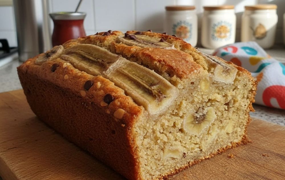 budín de banana sin gluten