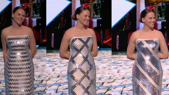 El vestido fue presentado por Christine Dierk, una científica investigadora especializada en la interacción humano-computadora. Foto: Adobe