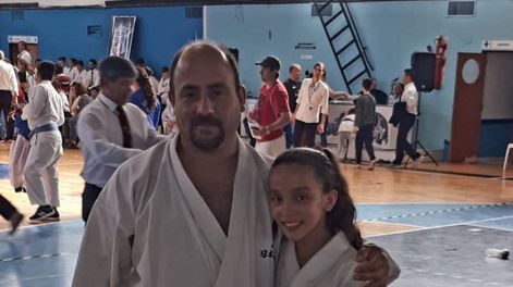 Lucía Olivo, la pequeña mendocina que suma medallas nacionales