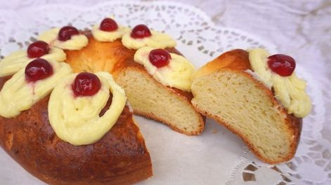Imagen ilustrativa de una rosca de pascua sin TACC.