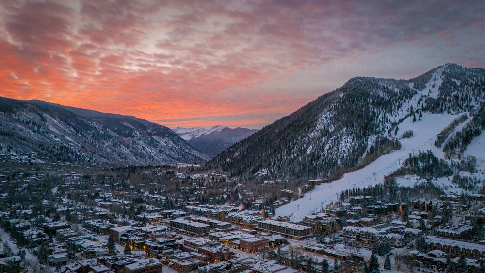 Atardecer en Aspen, Colorado