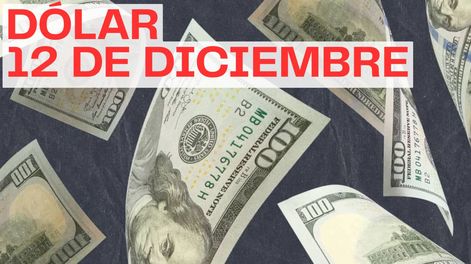 Está confirmado el precio que tendrá el dólar cuando abran los bancos este viernes 12 de diciembre