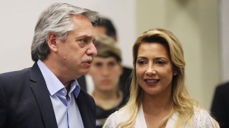 Los Andes | Alberto Fernández y Fabiola Yañez.
