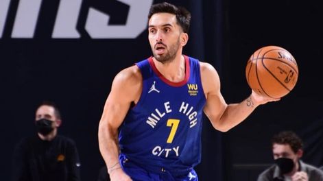 El base cordobés Facundo Campazzo, jugador de Denver Nuggets en la NBA. / Gentileza.