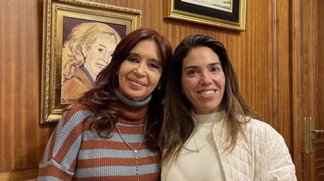 María Soledad Calle y Cristina Kirchner.