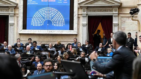 Por falta de quórum para tratar Ficha Limpia, Diputados realiza expresiones en minoría. (Prensa Diputados)