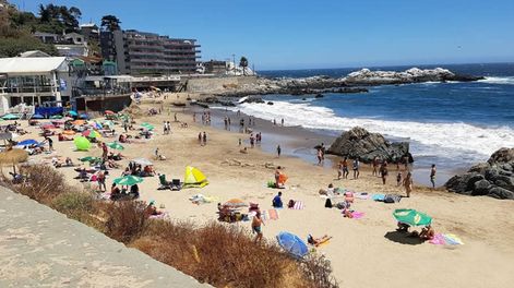 Las playas de Chile atraen a miles de mendocinos que buscan descansar y aprovechar el tipo de cambio / Gentileza