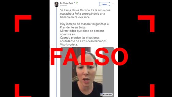 No, esta mujer no es la que increpó a Macri en Suiza No, esta mujer no es la que increpó a Macri en Suiza