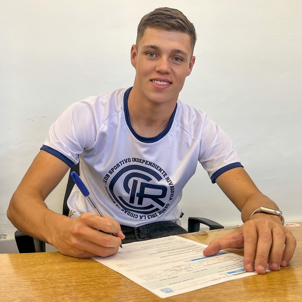 Tom&aacute;s Palacios, ex jugador de Independiente Rivadavia
