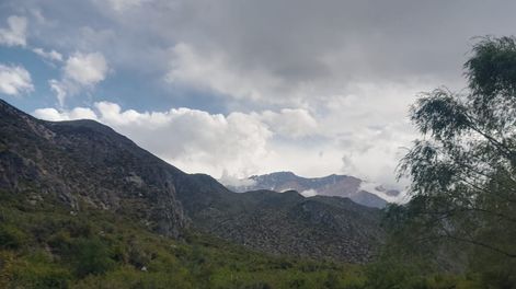 La zona más afectada de Tunuyán fue el piedemonte del departamento, donde se encuentra el Manzano Histórico