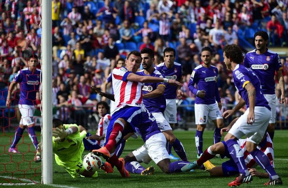 El Atlético del Cholo Simeone ganó ante el Espanyol