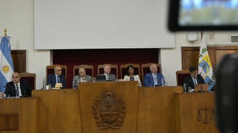 Los Andes | Los siete ministros de la Suprema Corte de Justicia de Mendoza tienen pendientes algunas causas de alto voltaje político y empresarial. Foto: Orlando Pelichotti
