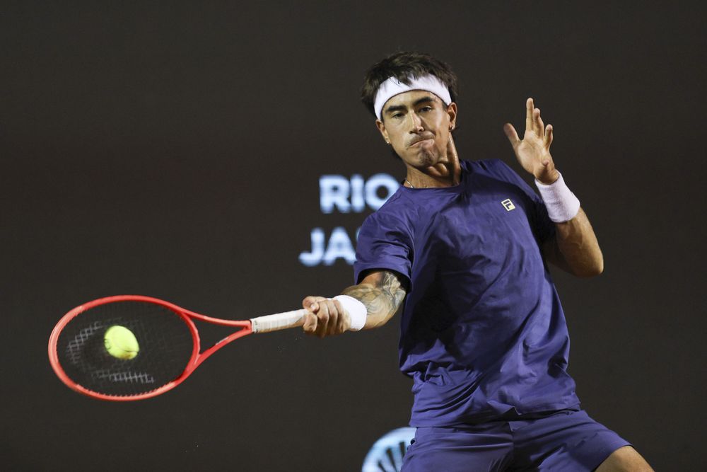 El jugador de tenis argentino Francisco Comesaña que disputará el Masters 1000 de Montecarlo en Monaco